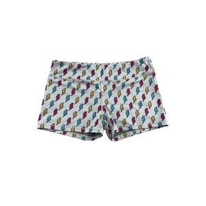 IABMFG Women's Lightening Bolt Crossfit Bootie Shorts - XL